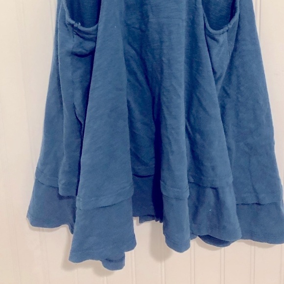 Elizabeth & James “Frances” Lace Up Top,, Blue, Medium, EUC - Picture 5 of 8